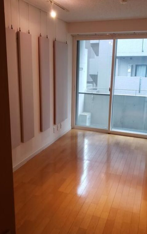 中野区鷺宮2丁目楽器可(防音・24時間演奏・グランドピアノ・弦管打楽器・声楽・DTM)マンション リビング