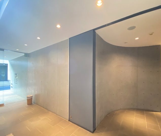 目黒区五本木2丁目楽器可(防音・アップライトピアノ・弦楽器・声楽)マンション ロビー