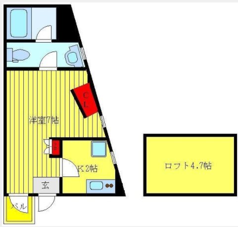 練馬区桜台１丁目楽器可(防音・24時間演奏・グランドピアノ・弦・管楽器・声楽)マンション 間取り