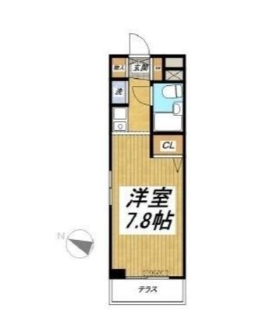 練馬区氷川台3丁目楽器可（アップライトピアノのみ/その他その都度相談）マンション 間取り