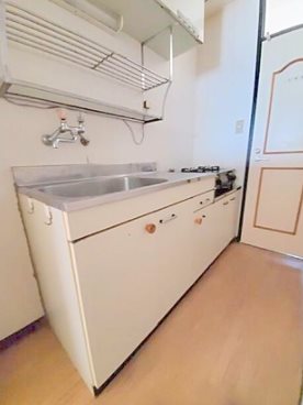 八王子市八幡町楽器可(防音・グランドピアノ・弦・管打楽器・声楽)マンション キッチン