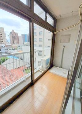 八王子市八幡町楽器可(防音・グランドピアノ・弦・管打楽器・声楽)マンション ベランダ