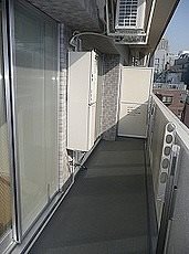 豊島区池袋2丁目楽器(グランドピアノ・弦・管楽器・声楽)マンション ベランダ