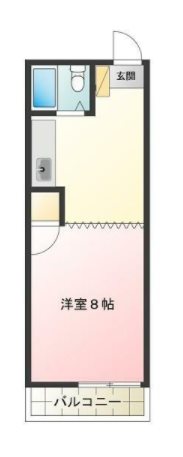 立川市砂川5丁目楽器可（ピアノ・弦・木管楽器・声楽）マンション 間取り