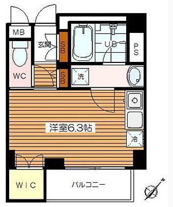 練馬区小竹町1丁目楽器可（ピアノ・木管・弦楽器・声楽）マンション 間取り