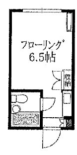 北区滝野川2丁目楽器可（ピアノ・弦・木管楽器）女学生限定アパート 間取り