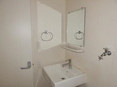 文京区弥生2丁目楽器可(防音・ピアノ・弦・管楽器・声楽)マンション 洗面所