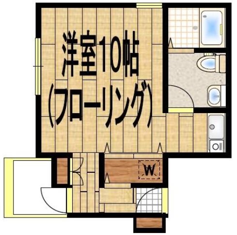 板橋区小茂根1丁目楽器可（ピアノ・弦楽器・声楽）マンション 間取り