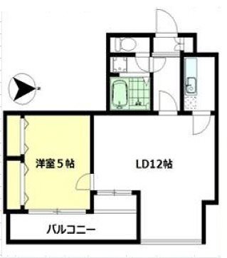 北区東十条3丁目楽器可（防音・24時間演奏・グランドピアノ・弦・管楽器・声楽）マンション 間取り