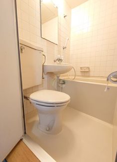 台東区上野1丁目楽器可（ピアノ・弦・木管楽器・声楽）マンション 風呂画像