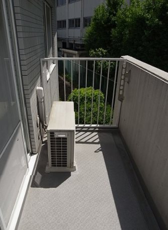 世田谷区喜多見6丁目楽器可（ピアノ）マンション ベランダ