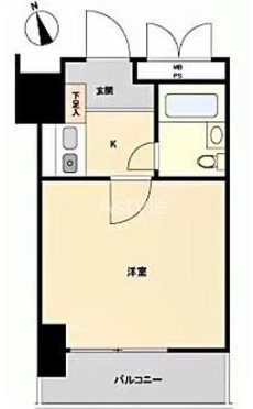 豊島区池袋2丁目楽器可(防音・ピアノ・弦・管楽器・声楽)マンション 間取り