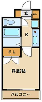 相模原市南区松が枝町楽器可(ピアノ・弦・管楽器・声楽)マンション 間取り