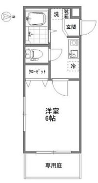 練馬区栄町楽器可（ピアノ・弦楽器・声楽・DTM）マンション 間取り