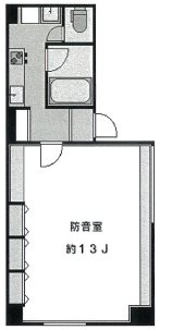 練馬区旭丘1丁目楽器可(防音・24時間演奏・グランドピアノ・弦・管楽器・声楽)マンション 間取り