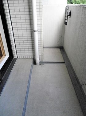 新宿区北新宿1丁目楽器可(防音・グランドピアノ・弦・木管楽器・声楽)マンション ベランダ