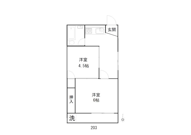 シンフォニー久我山、杉並区久我山5丁目（電子ピアノ・弦楽器・木管楽器)マンション楽器可マンション 間取り