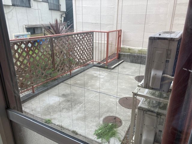 カーム幡ヶ谷　渋谷区幡ヶ谷2丁目楽器可(防音・ピアノ・弦・木管楽器・DTM)マンション ベランダ