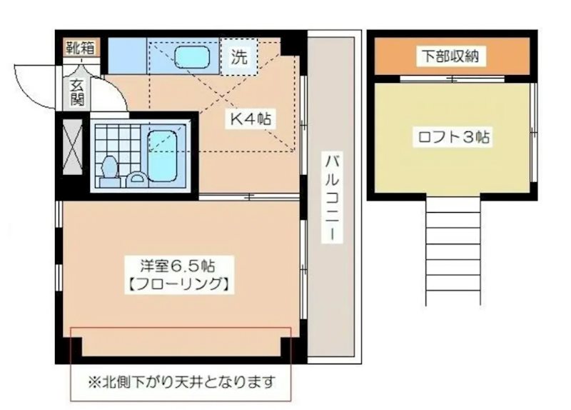 世田谷区豪徳寺1丁目楽器可(防音・グランドピアノ・弦・管楽器)マンション 間取り