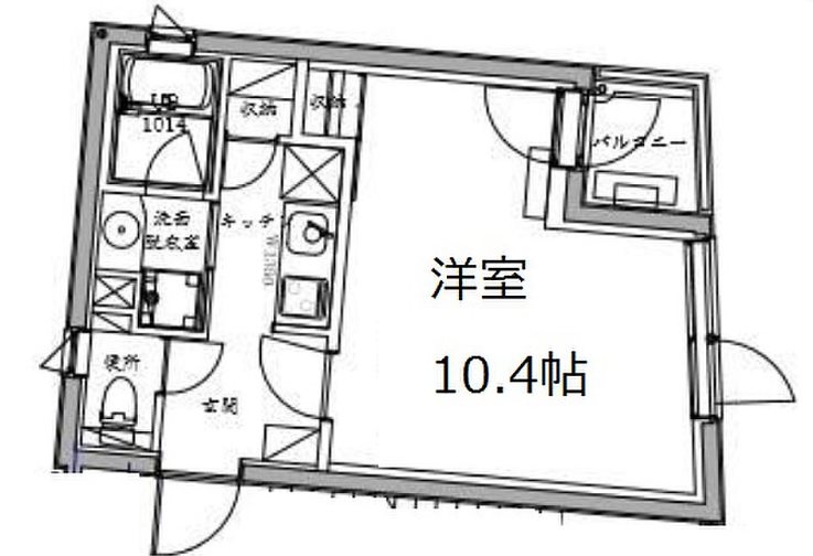 豊島区高松1丁目楽器可(防音・24時間演奏・グランドピアノ・弦・管楽器・声楽・DTM)マンション 間取り