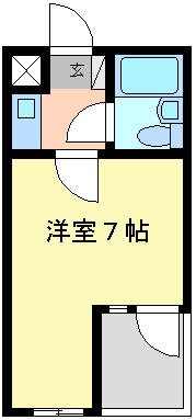 国立市中1丁目楽器可(防音・ピアノ・弦・木管楽器)マンション 間取り