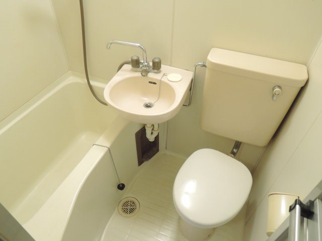 国立市中1丁目楽器可(防音・ピアノ・弦・木管楽器)マンション 風呂画像