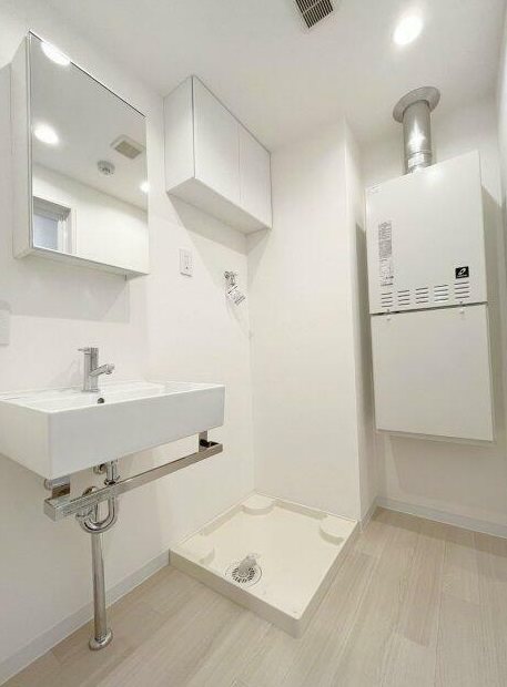 横浜市保土ヶ谷区宮田町2丁目楽器可（グランドピアノ・弦管楽器・木管楽器・金管楽器・声楽・DTM）マンション 洗面所