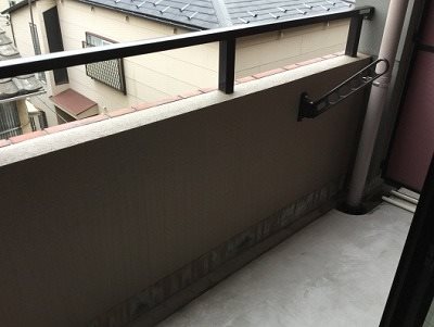 渋谷区笹塚2丁目楽器可(防音・グランドピアノ・弦・管楽器・声楽)マンション ベランダ