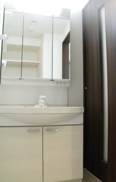 板橋区常盤台3丁目楽器可(防音・グランドピアノ・弦・管楽器・声楽)マンション 洗面所