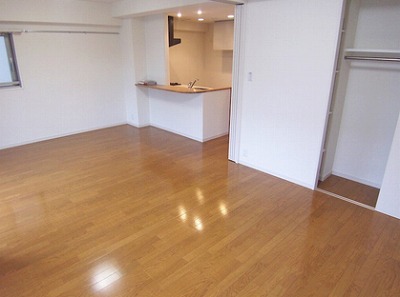 北区滝野川7丁目楽器可マンション リビング