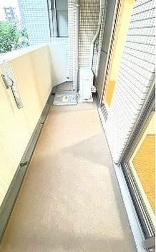北区滝野川7丁目楽器可マンション ベランダ
