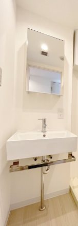 横浜市保土ヶ谷区宮田町2丁目楽器可（グランドピアノ・弦管楽器・木管楽器・金管楽器・声楽・DTM）マンション 洗面所