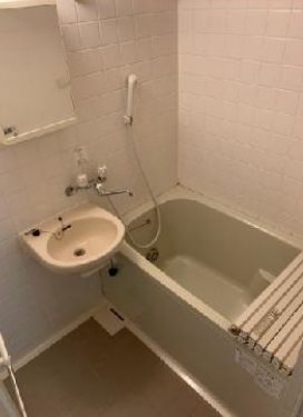 葛飾区西亀有2丁目楽器可(防音・グランドピアノ・弦・管楽器・声楽)マンション 風呂画像