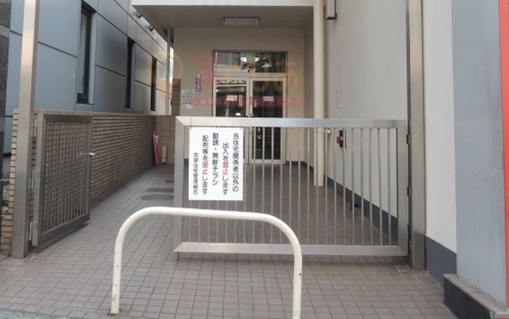 豊島区南池袋３丁目楽器可（グランドピアノ・弦楽器・声楽）マンション エントランス