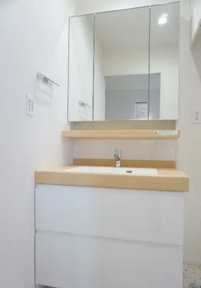 練馬区練馬1丁目楽器可（グランドピアノ・弦楽器・楽器その都度相談）マンション 洗面所