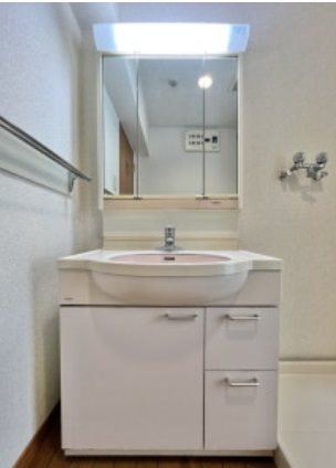 目黒区目黒本町2丁目楽器可（ピアノ・弦管打楽器・声楽）マンション 洗面所