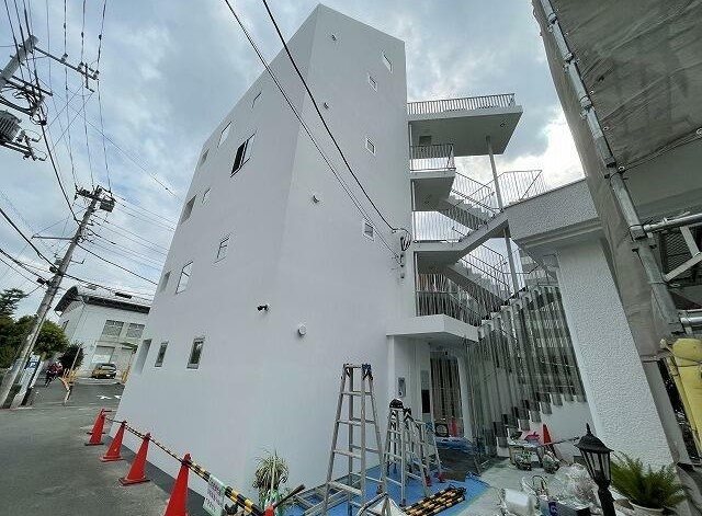 川崎市高津区二子3丁目楽器可(電子ピアノ・弦管打楽器・声楽)マンション 外観