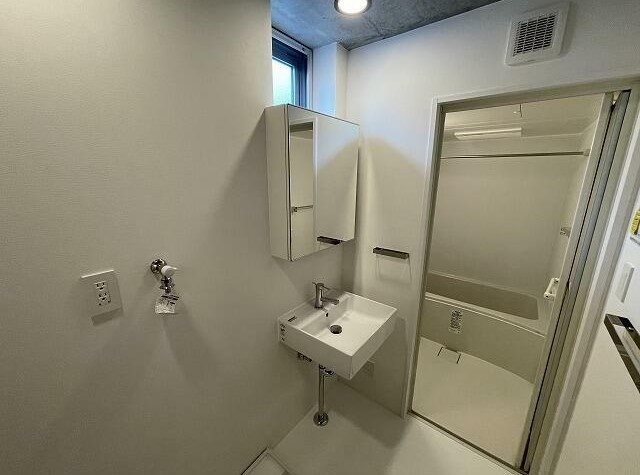川崎市高津区二子3丁目楽器可(電子ピアノ・弦管打楽器・声楽)マンション 洗面所