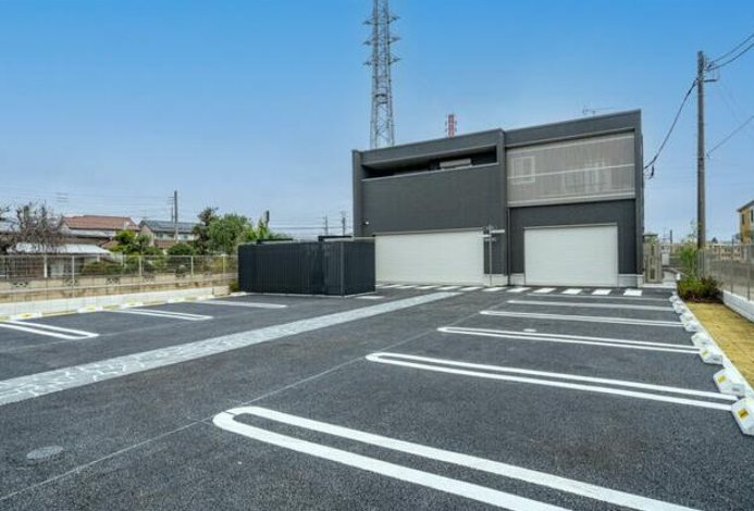 柏市豊四季楽器可（防音・24時間演奏・グランドピアノ・弦管楽器）アパート 駐車場