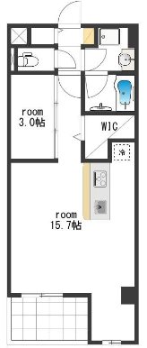 調布市調布ヶ丘3丁目楽器可（防音・ピアノ・弦管楽器・声楽・DTM）マンション 間取り