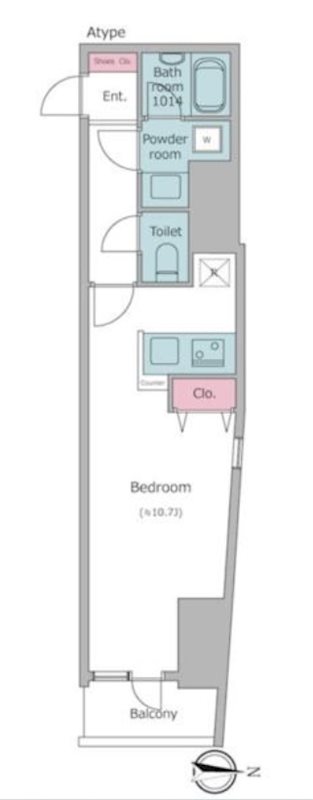 豊島区西池袋5丁目楽器可(消音機能付きアップライトピアノのみ）マンション 間取り
