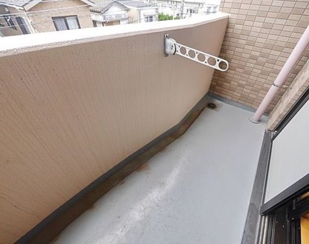 川崎市中原区下小田中3丁目楽器可(電子ピアノ・弦管楽器・声楽)マンション ベランダ