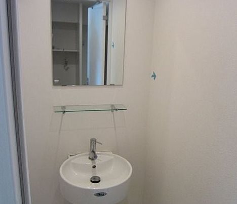 立川市砂川7丁目楽器可（ピアノ・弦管楽器）マンション 洗面所