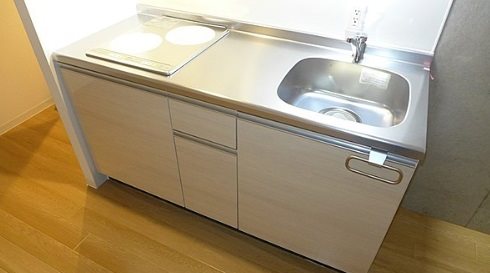 荒川区東日暮里2丁目楽器可（防音・24時間演奏・グランドピアノ・弦管楽器・声楽・DTM）マンション キッチン