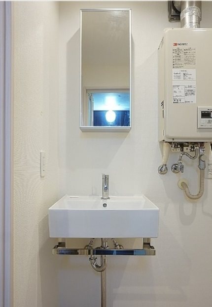 杉並区上荻1丁目楽器可(防音・24時間演奏・電子ピアノ・弦管楽器・声楽・DTM)マンション 洗面所