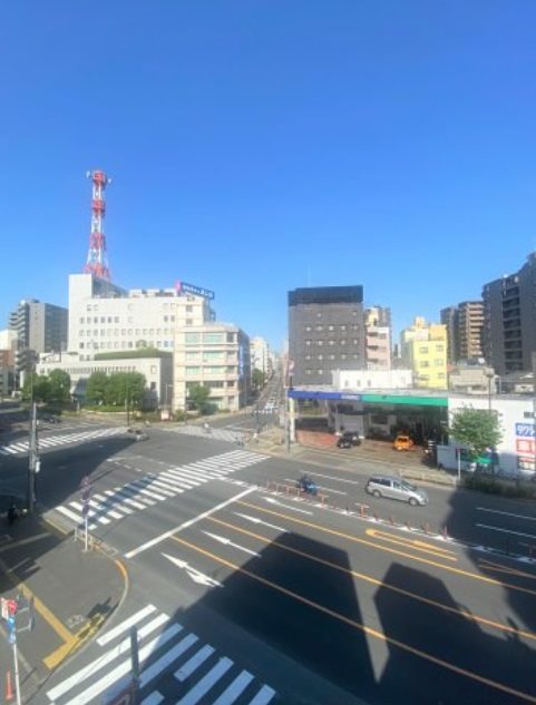 台東区下谷3丁目楽器可(防音・24時間演奏・グランドピアノ・弦管楽器・声楽・DTM)マンション 眺望
