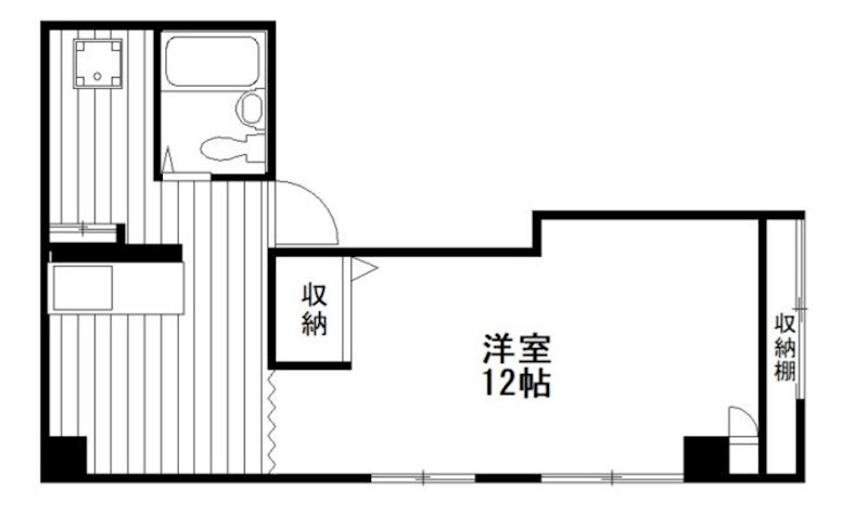 中野区江原町1丁目楽器可（グランドピアノ・声楽）女性限定マンション 間取り