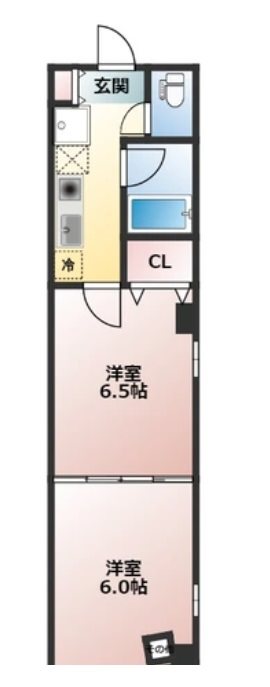 府中市晴見町1丁目(楽器相談土日祝除く9時から20時のみ演奏可能)マンション 間取り