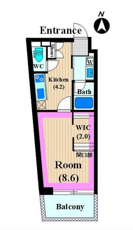 【防音】Sound Stage 1242 間取り