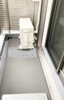 北区上十条1丁目楽器可（防音・ピアノ・木・金・弦管楽器・声楽・DTM）マンション ベランダ